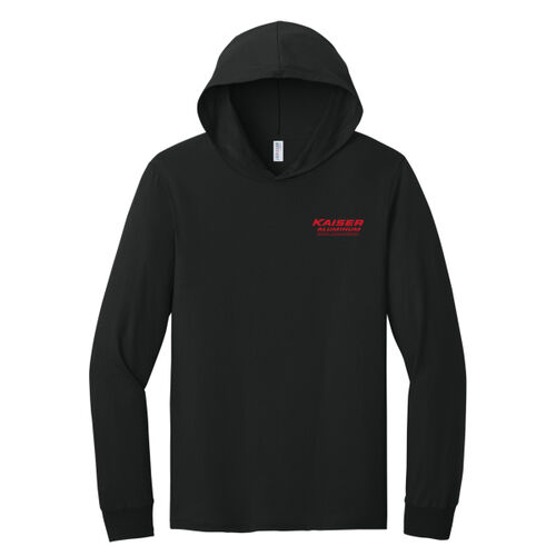 Jerzees Classics™ Unisex Cotton Long Sleeve Hooded T-Shirt Thumbnail