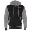 Unisex Heavyweight Varsity Full-Zip Hooded Sweatshirt Thumbnail