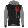 Unisex Heavyweight Varsity Full-Zip Hooded Sweatshirt Thumbnail