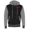 Unisex Heavyweight Varsity Full-Zip Hooded Sweatshirt Thumbnail